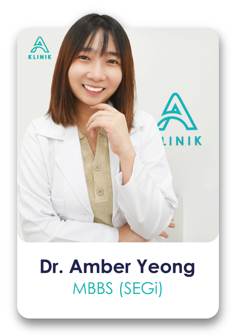 Certified skin doctor in A Klinik – Dr. Amber Yeong