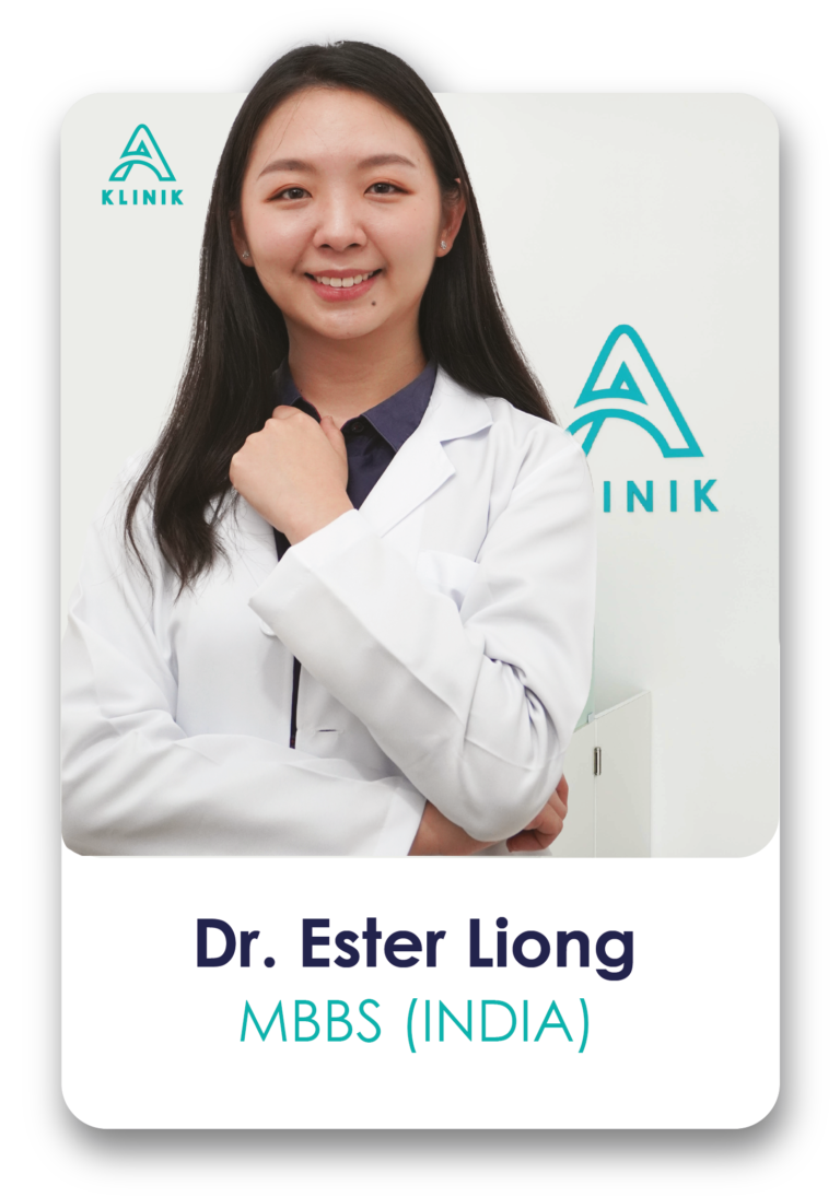 Certified skin doctor in A Klinik – Dr. Ester Liong