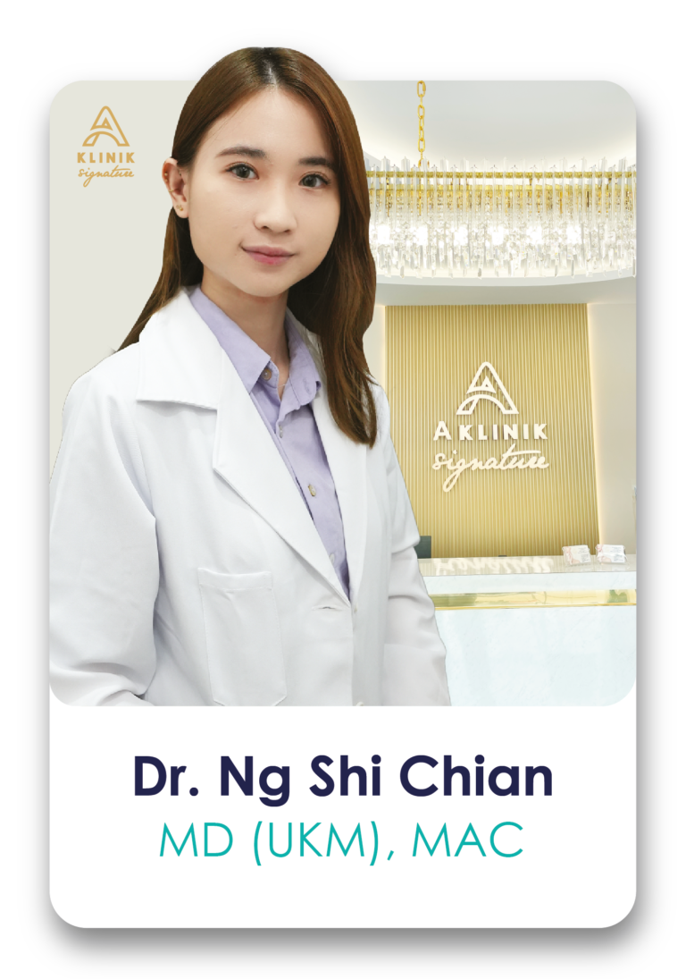 Dr. Ng, aesthetic and medical doctor at A Klinik Puchong